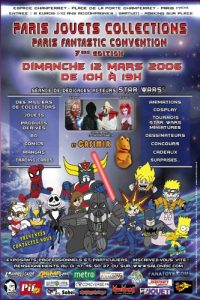 Affiche PJC 2006 03 Mars Paris Jouets Collections MintInBox Collector