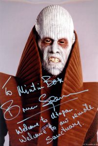 Autographe Bruce Spence - Toystar