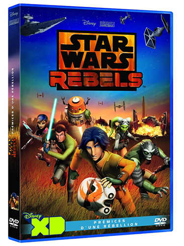 Image du DVD du premier épisode de Star Wars Rebels