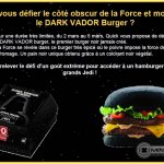 Dégustation Burger Dark Vador Quick