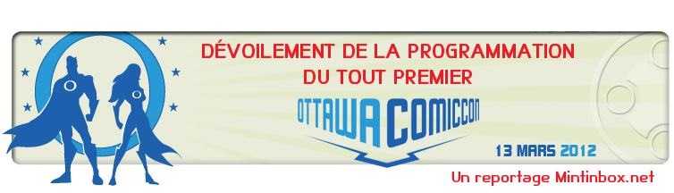 Présentation Ottawa ComicCon 2012