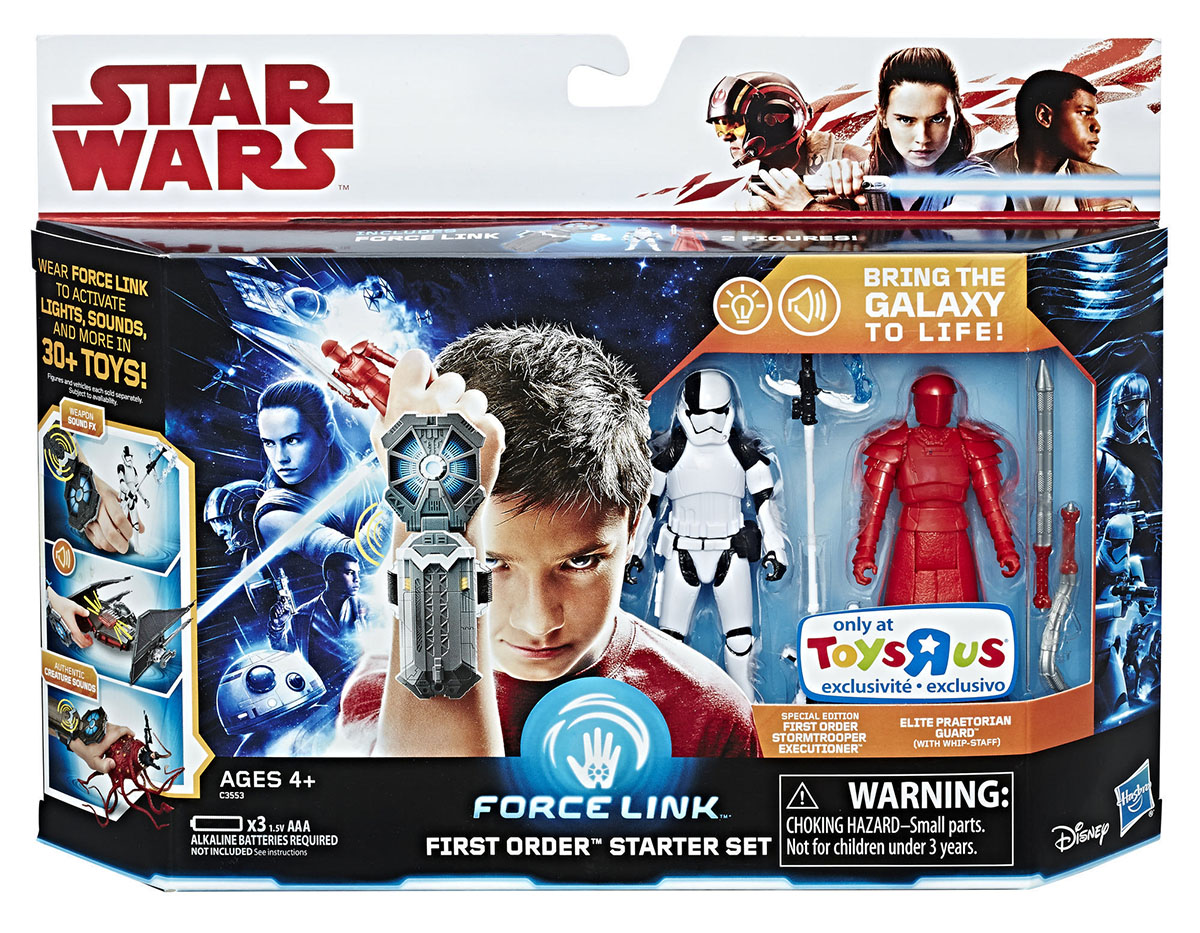 FIRST order pack toys r us