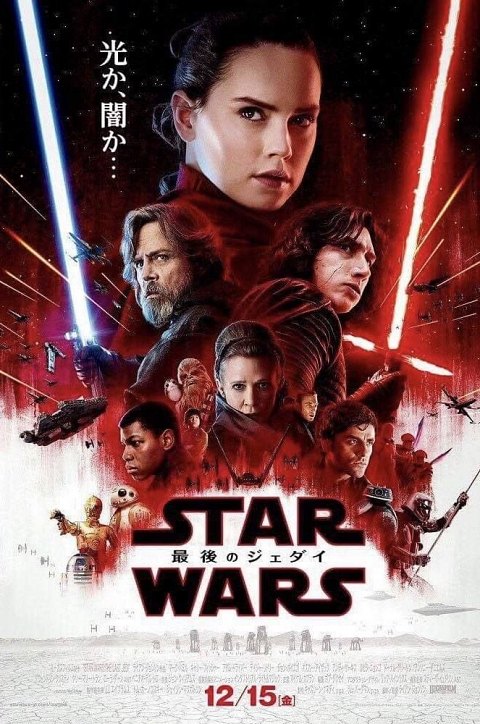 Star Wars The Last Jedi International Poster