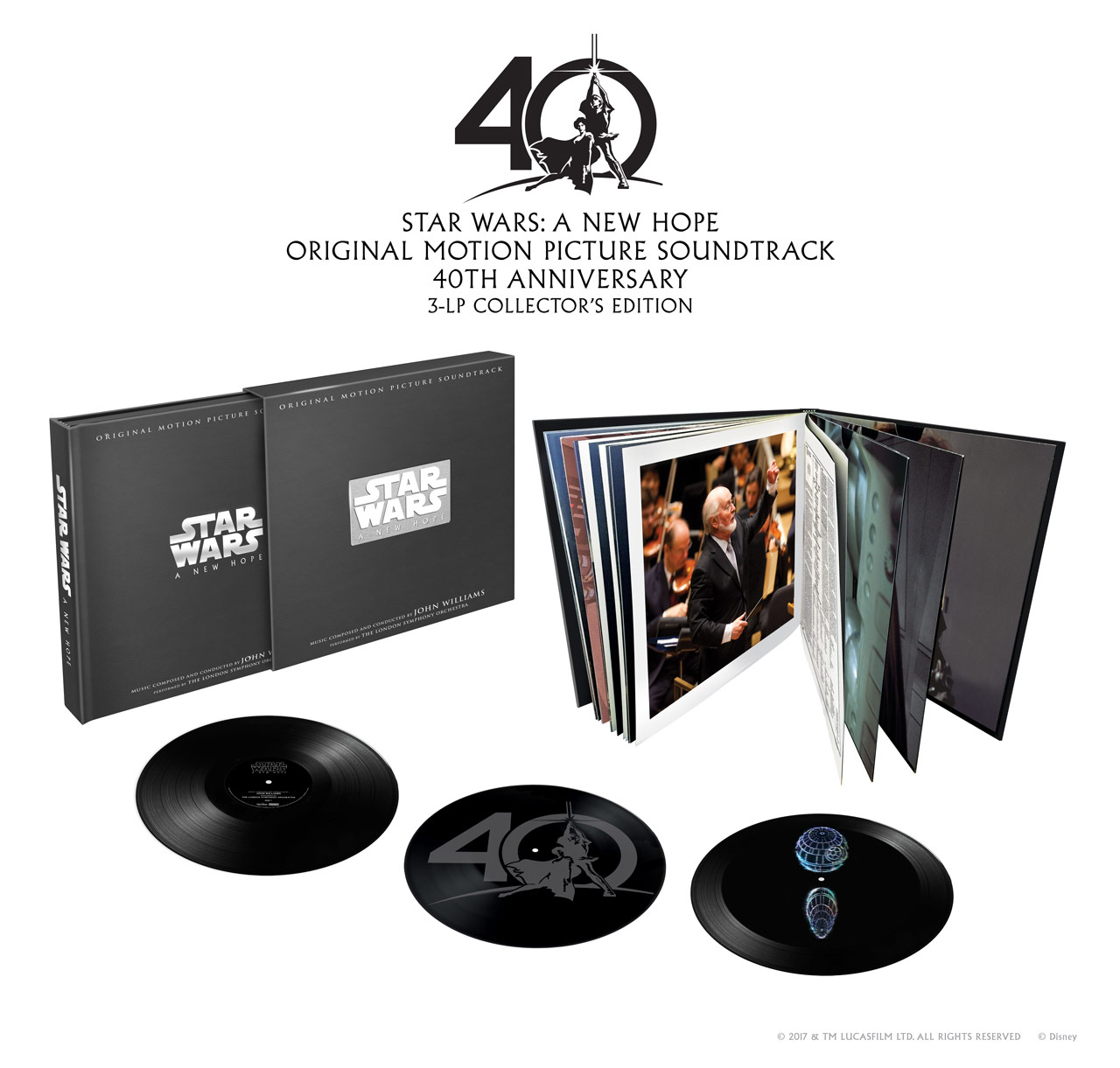 Star Wars A New Hope Vinyl Collector set 40th Anniversary