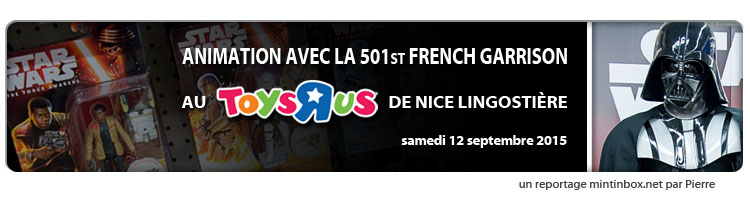 Les costumés envahissent le Toys R' Us de Nice Lingostière