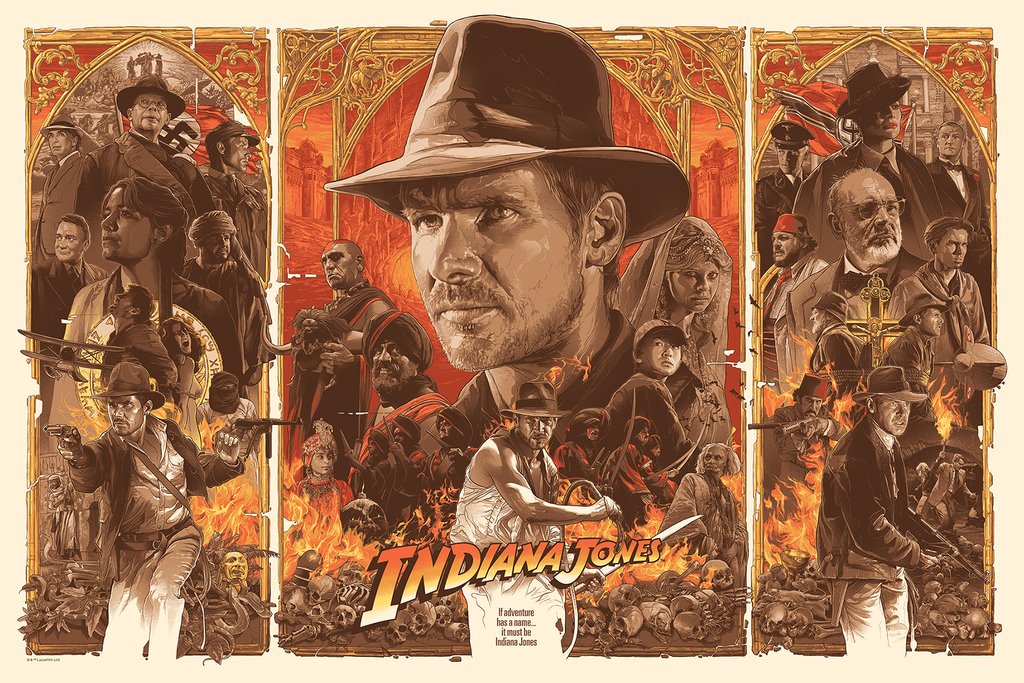 Artworkd gaz indiana Jones