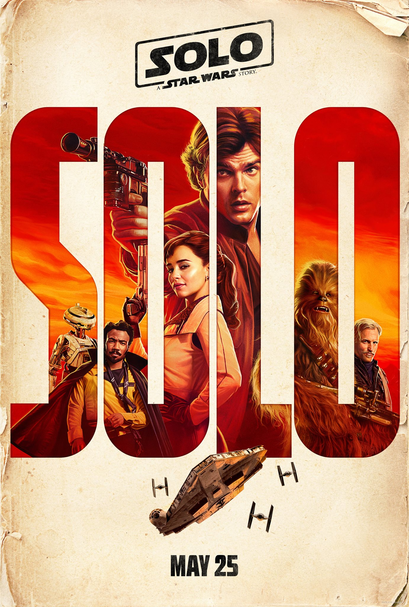officiel Star Wars Solo poster