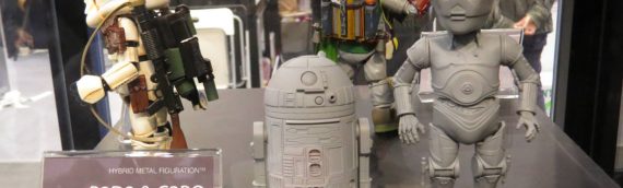 Herocross : R2D2 & C-3PO Hybrid Metal Figuration