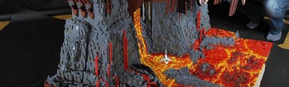LEGO : Mustafar Diorama