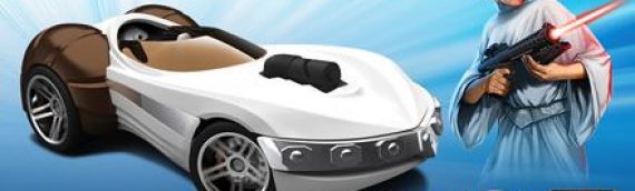 Hot Wheels : Star Wars Princess Leia Car