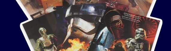 Set de Lithographies The Force Awakens chez Disney Store