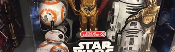 HASBRO – The Force Awakens Droids 12 pouces 3-packs