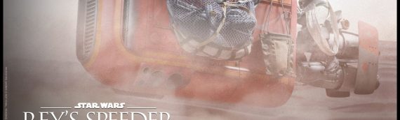 Hot Toys – Le speeder de Rey