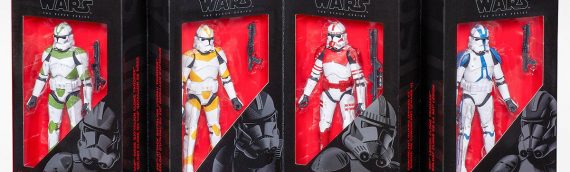 Hasbro – The Black Serie Clone Trooper 4-Pack exclu EE
