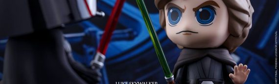 Hot Toys : Luke Skywalker & Darth Vader Cosbaby Bobble-Head Set