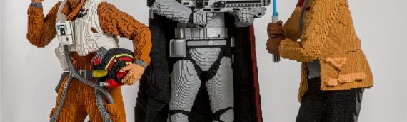 LEGO – Trois nouvelles statues Life-Size