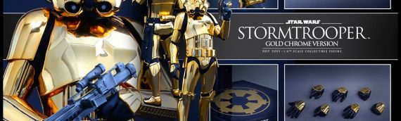 Hot Toys – Stormtrooper Gold Chrome Version