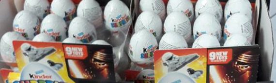 Kinder Surprise aux couleurs de Star Wars