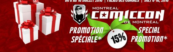 Comiccon de Montréal 2016