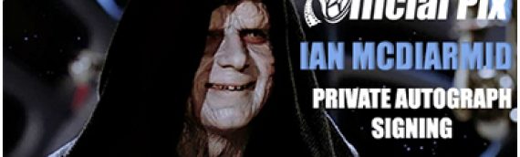 Official Pix : autographes de Ian McDiarmid