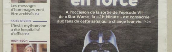 La revue de presse Star Wars : Les quotidiens du 16 décembre