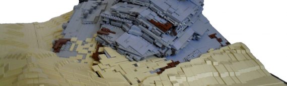 LEGO – Star Wars The Force Awakens Star Destroyer crash