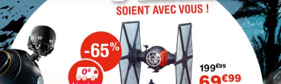 Hasbro – Le TIE Fighter First Order The Black Series à pris réduit chez Toys R Us