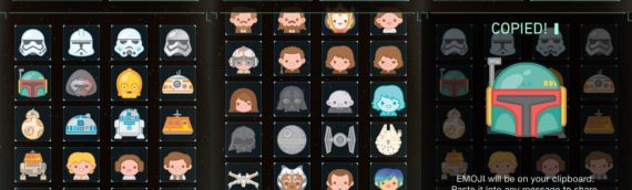 Les icônes Star Wars débarquent sur le clavier Emojis