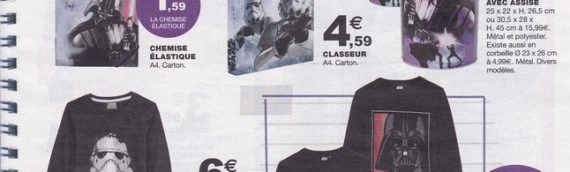 Star Wars dans les magasins Giga Store