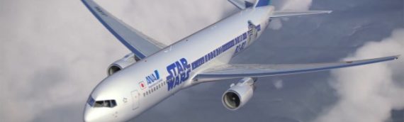 La compagnie aérienne ANA présente sa flotte Star Wars