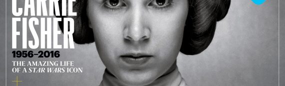Entertainment Weekly – Une couverture en hommage à Carrie Fisher