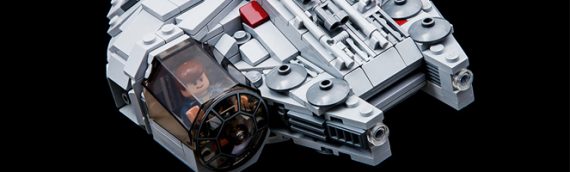 LEGO : un Faucon Millenium fan made pour petits espaces