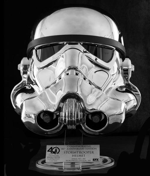 efx collectibles stormtrooper chrome