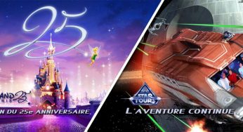 Reportage – Disneyland Paris – Ouverture de Star Tours L’aventure Continue & 25eme Anniversaire de Disneyland Paris