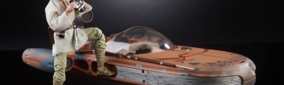 HASBRO – Luke Skywalker & Landspeeder The Black Serie 6 inch