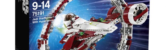 LEGO – 75191 Jedi Starfighter et anneau d’Hyperdrive