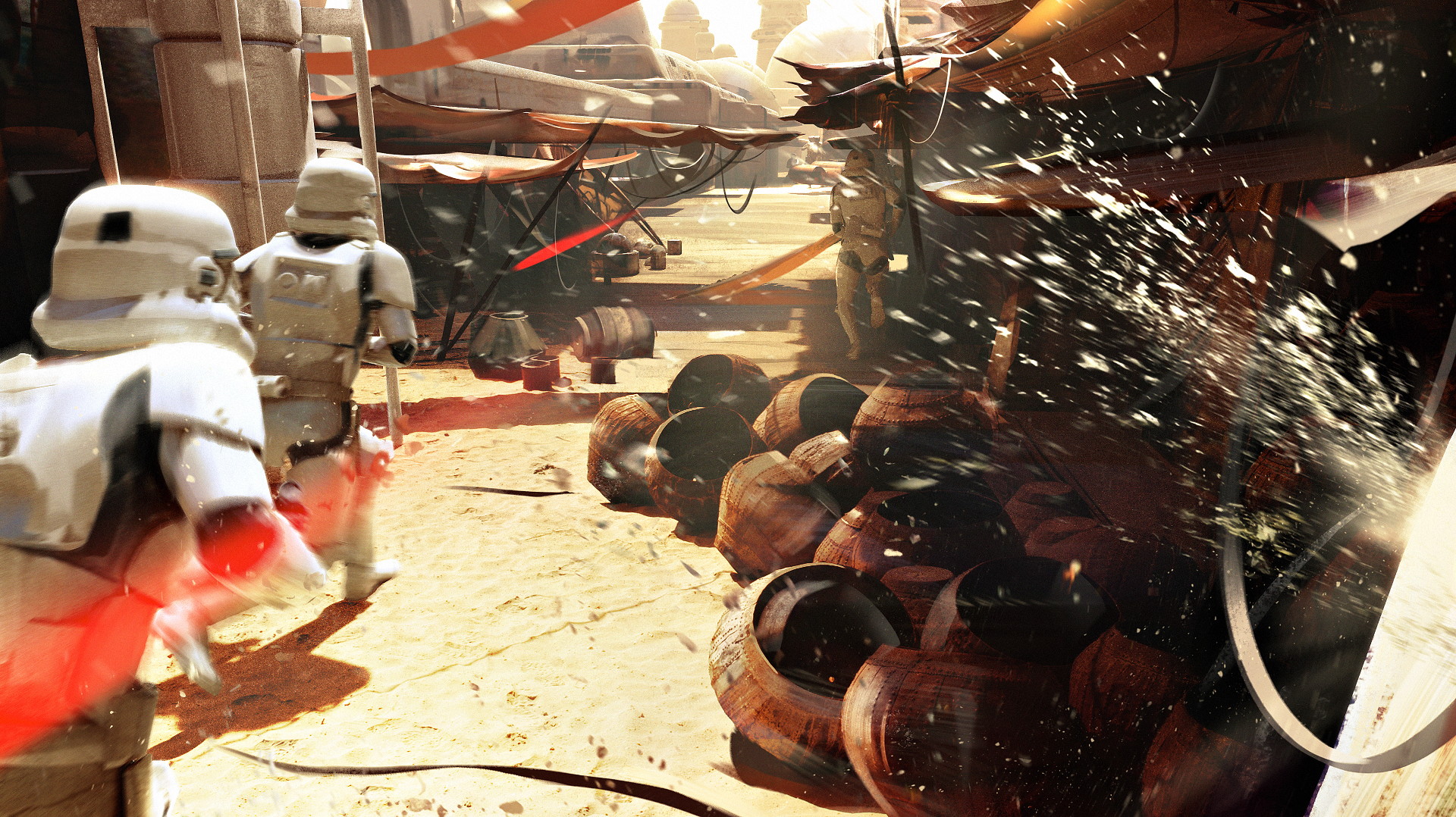 Star Wars Battlefront2 concept art