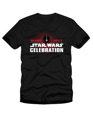 star wars celebration official Store tee shirt
