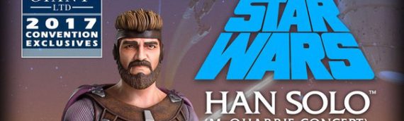 Gentle Giant – Han Solo (Ralph McQuarrie) Mini Bust Convention Exclusive