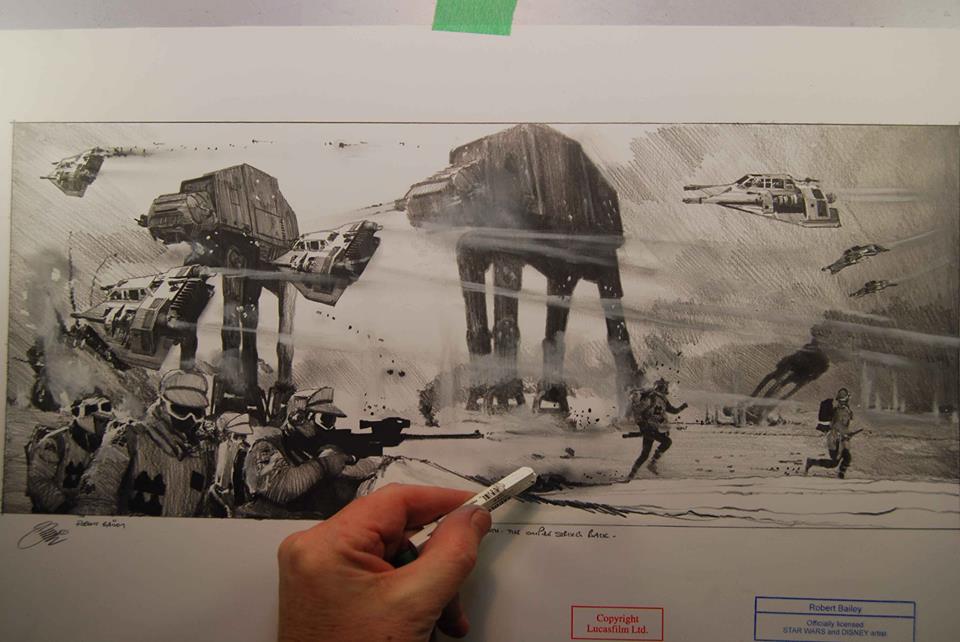 Art of Star Wars Robert Bailey
