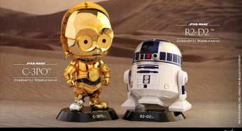 Hot Toys : Cosbaby R2-D2 & C-3PO Large version