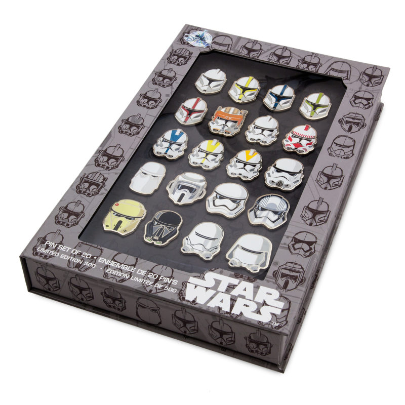 Disney D23 Star Wars Trooper Pins Set