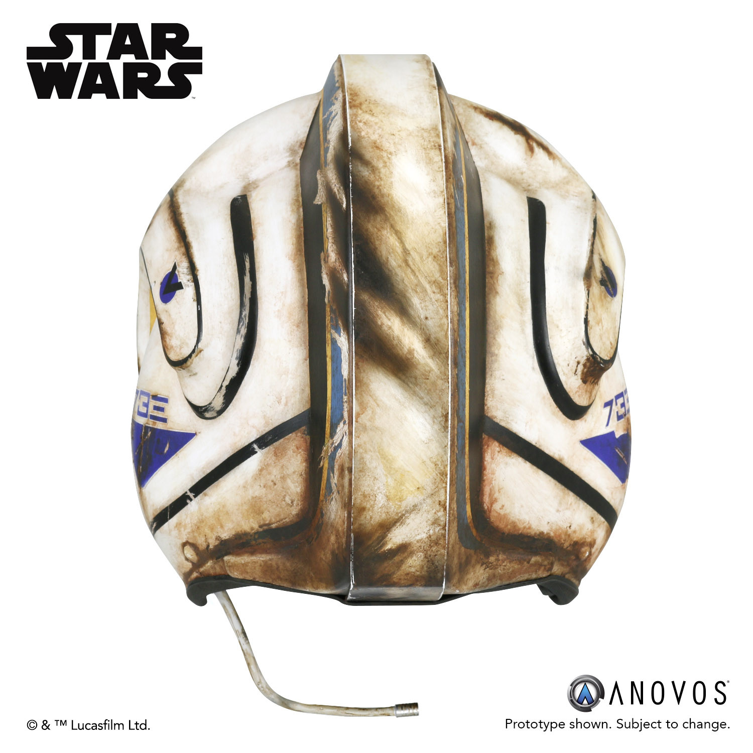 Anovos The Force Awakens Rey W-Wing Helmet