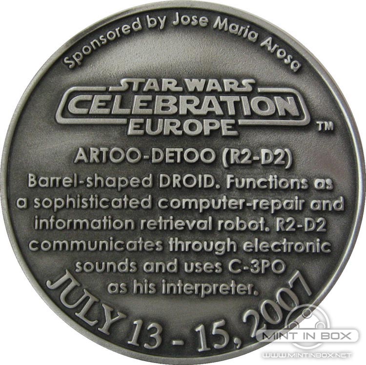 Star Wars Celebration Europe Medallion