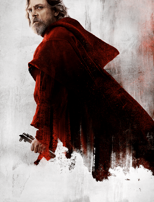 The last jedi characters poster
