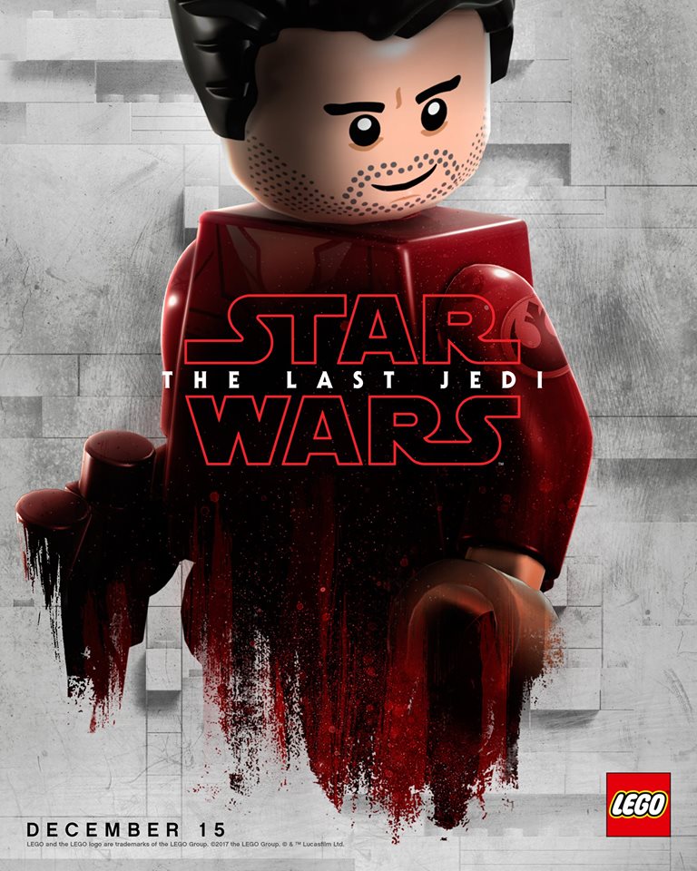 LEGO the last jedi poster