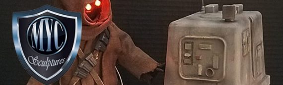 Custom – MYC Sculpture Jawa & Gonk 1/4 Scale statue