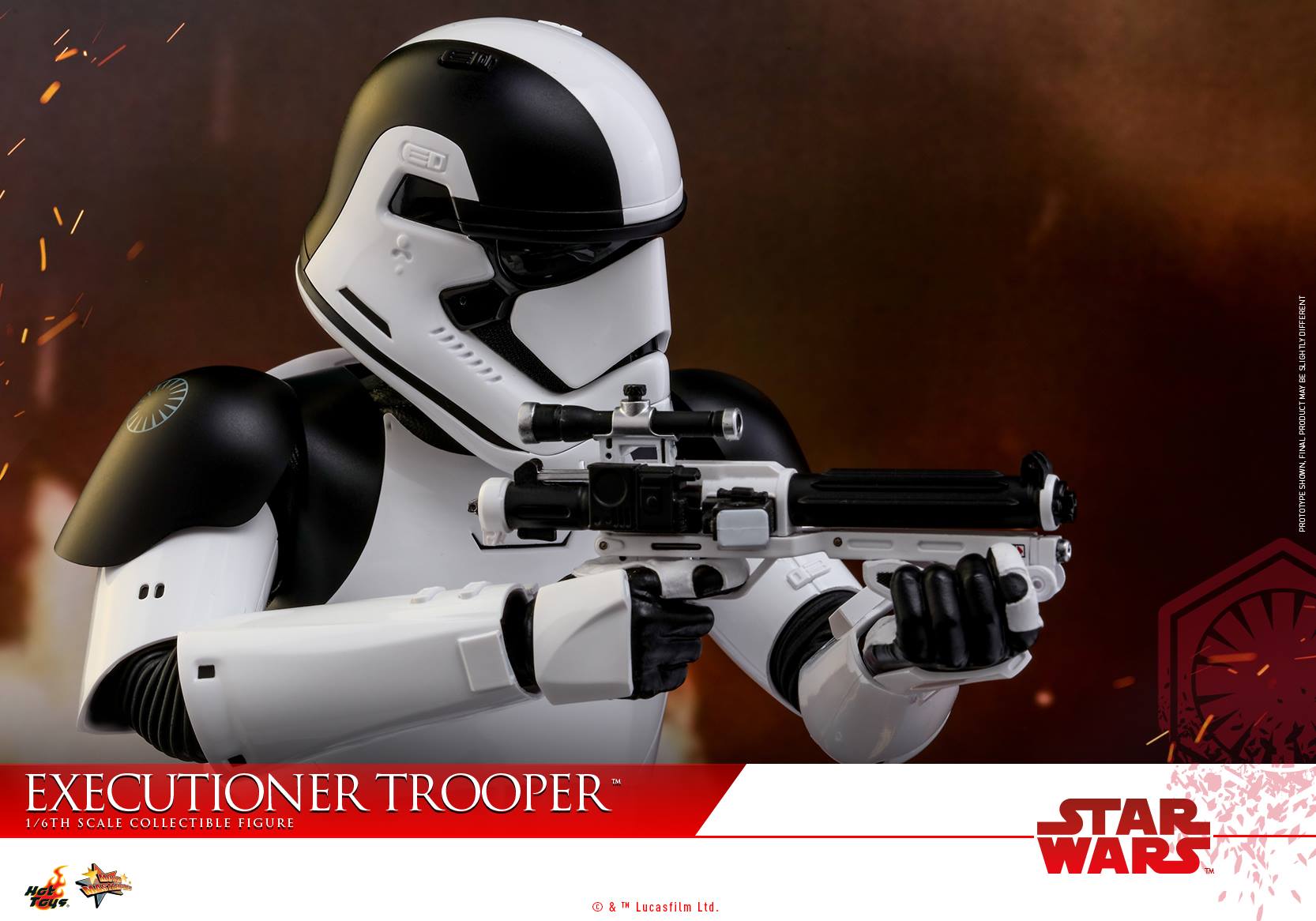 Hot Toys The Last Jedi Executioner Trooper Sixth Scale Figure