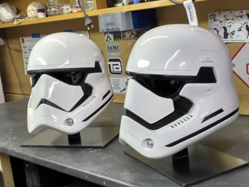 Casque Stormtrooper First Order TFA TLJ
