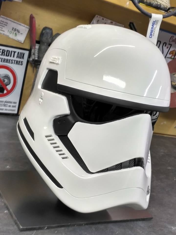 Casque Stormtrooper First Order TFA TLJ